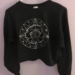 Brandy melville cropped sweatshirt